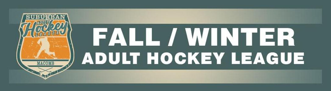 Suburban Ice Macomb Fall Winter Adult Hockey Leagues